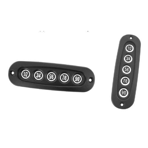 Nummernblock / 5 Tasten - 540-0125 - TriMark - einbaufähig / robust / für Zugangskontrolle