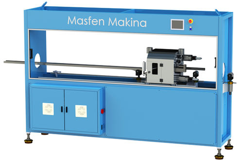 Kreissäge - PIPE CUTTER - Masfen Makina - automatisch / Längstrenn / für Extrusionsanlagen