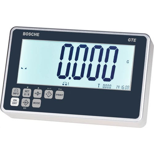 Wägeindikator mit LCD-Anzeige - EWI  - Bosche GmbH & Co. KG - einbaufähig