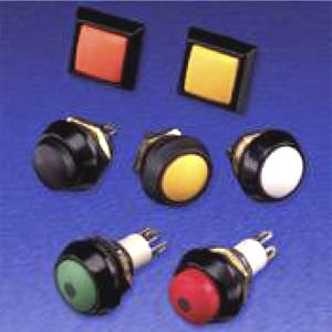 Federdruck-Drucktaster - 59 series - ITW Switches - wasserdicht / tastend / Miniatur