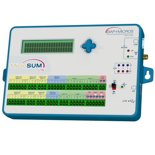 USB-Datenlogger - e020 MicroSUM - SIAP+MICROS - GSM/GPRS / UMTS / Modbus