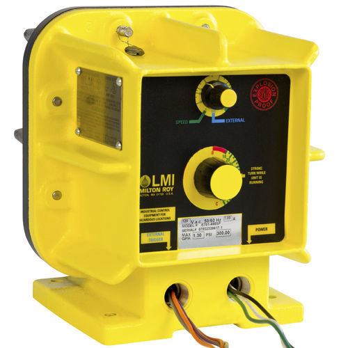 Membranpumpe - E7 series - LMI Milton Roy - für Abwasser / mit Elektromotor / stationär