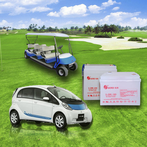 AGM-Batterie - DM Series - Shandong Sacred Sun Power Technology - Block / 12 V / für Elektrofahrzeug