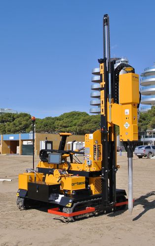 Hydraulischer Rammhammer - SUN 4.0 600 - Orteco - zylinderförmig