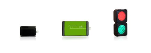 Sicherheitssystem für enge Gänge - NAS - Claitec - für Gabelstapler / Antikollision