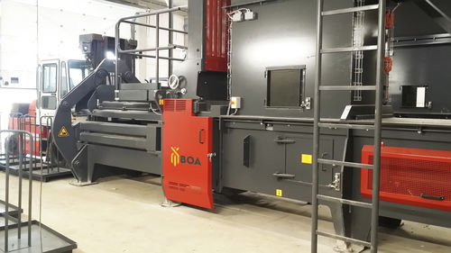 Ballenpresse für Papier - S series - BOA RECYCLING EQUIPMENT BV - für Kunststoff / für Flaschen / horizontal