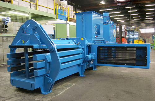 Ballenpresse für Karton - CONTINETTE II - BOA RECYCLING EQUIPMENT BV - für Papier / horizontal / Kanal