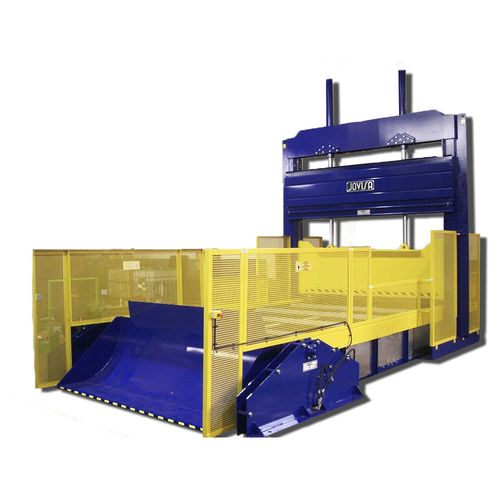 Schneidemaschine für Spulen - CB series - JOVISA MAQUINARIA E HIDRAULICA S.L.  - Cutter / mit Förderer