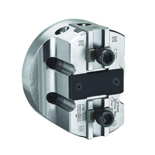 Kraftspannfutter - KFD-G - RÖHM GmbH - 2-Backen / Drehmaschinen / ohne Durchgangsbohrung