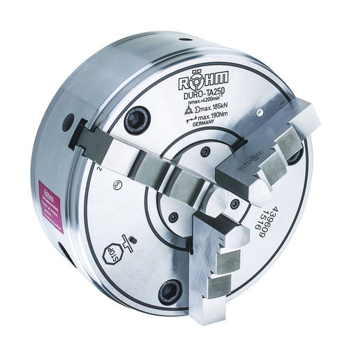 Handspann-Drehfutter - DURO-TA - RÖHM GmbH - 3-Backen / Drehmaschinen / selbstzentrierend