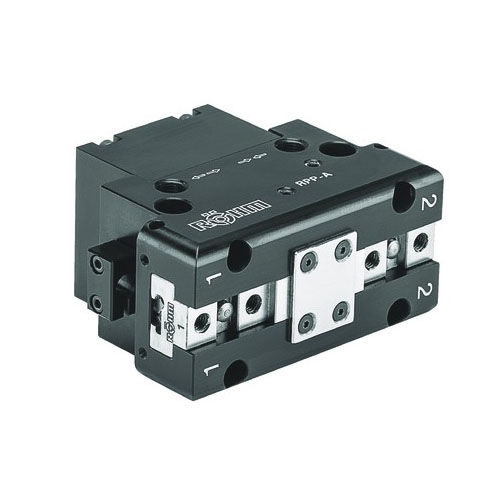 Hydraulische Greifzange - RPP-A 125 - RÖHM GmbH - parallel / 2 Backen / Industrieroboter