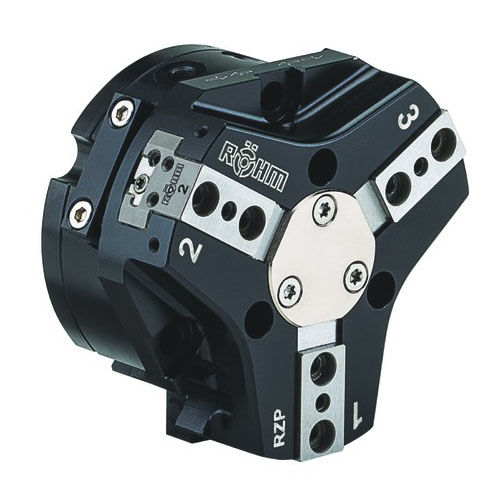 Pneumatikgreifer - RZP-100 - RÖHM GmbH - Winkel / 3 Backen / Industrieroboter
