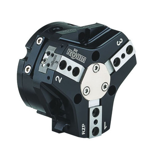 Pneumatikgreifer - RZP-80 - RÖHM GmbH - Winkel / 3 Backen / Industrieroboter