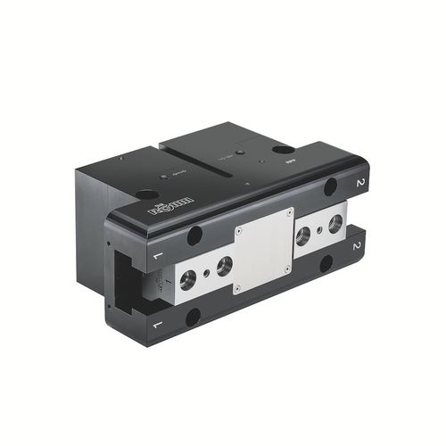 Pneumatisch angesteuerte Greifzange - RPP-380 - RÖHM GmbH - parallel / 2 Backen / für Materialumschlag