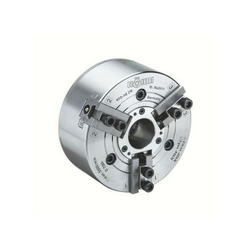 Kraftspannfutter - KFD-HE - RÖHM GmbH - 3-Backen / Drehmaschinen / Durchgangsbohrung