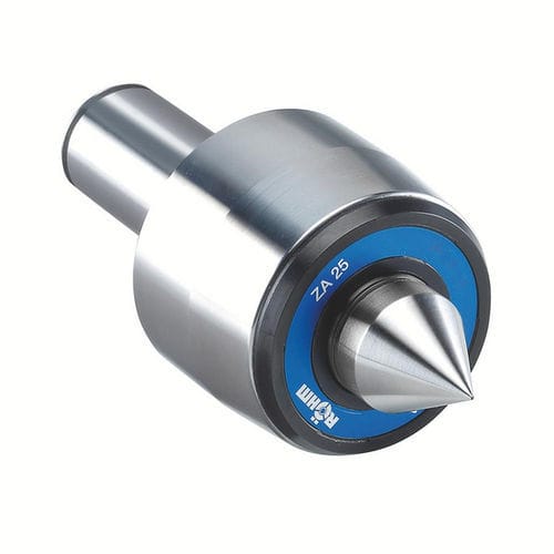 Rotierende Zentrierspitze - HZA Pro - RÖHM GmbH - mit abgesetzter verlängerter Laufspitze / für Drehbank / für Schleifmaschine