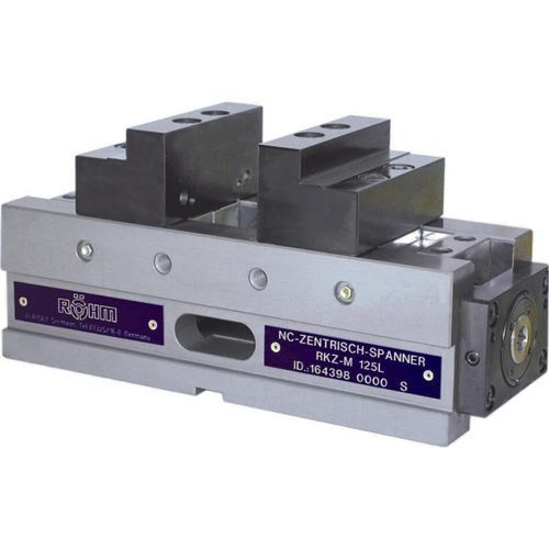 Selbstzentrierender Schraubstock - RKZ-M - RÖHM GmbH - für Werkzeugmaschinen / horizontal / Stahl