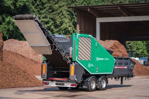 Primär-Schredder - AXTOR series - HANTSCH SAS - Einwellen / für Holz / kompakt