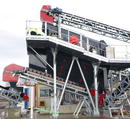 Siebmaschine zur industriellen Anwendung - CKHP series - THYSSENKRUPP INDUSTRIAL SOLUTIONS (FRANCE) - stationär / für Schüttgut