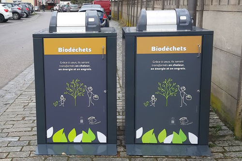 Zugangskontrolle für Abfallbehälter / Trommel - egate drum - EMZ ENVIRONNEMENT 