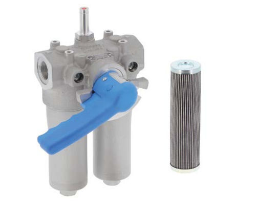 Ölfilter - DUPLEX  - HIFI FILTER France - hydraulisch / Patronen / Verdrängung