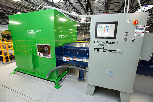 Farbsortiersystem - ColorPlus™ - NRT - NATIONAL RECOVERY TECHNOLOGIES - automatisiert / für PET-Flaschen / für Prozess
