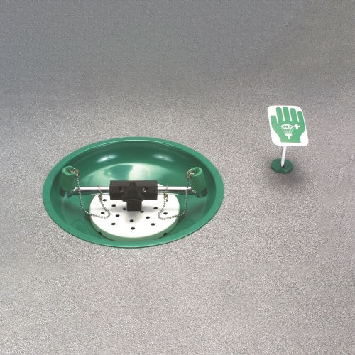 Tischmontierte-Augendusche - LAB-85GS/T - Hughes Safety Showers - für gefährliche Umgebungen / für den Innenraum / für Labor
