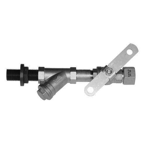 Kugelventil - 02 51 075 1859 - Hughes Safety Showers - manuell / hygienisch / Edelstahl
