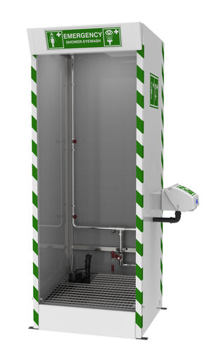 Bodenstehende Duschkabine - STD-SD-31K - Hughes Safety Showers - für gefährliche Umgebungen / für den Innenraum / Dekontamination