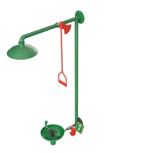 wandmontierte Sicherheitsdusche - Hughes Safety Showers