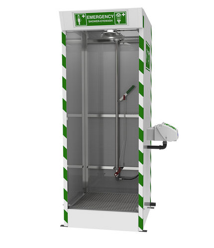 bodenstehende Duschkabine - Hughes Safety Showers