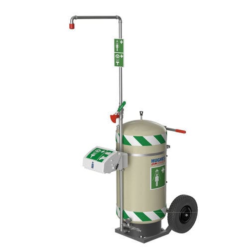 mobile Sicherheitsdusche - Hughes Safety Showers