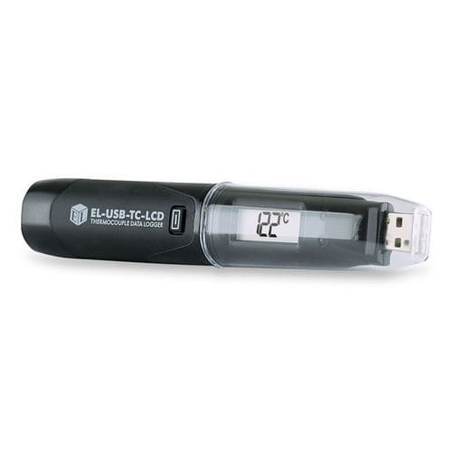 Temperatur-Datenlogger - EL-USB-ULT-LCD+ - Lascar Electronics - USB / für Thermoelement / zur Kontrolle