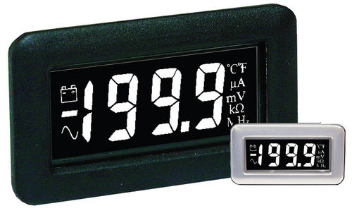 LCD-Voltmeter - DPM 750S-EB - Lascar Electronics - stationär / DC