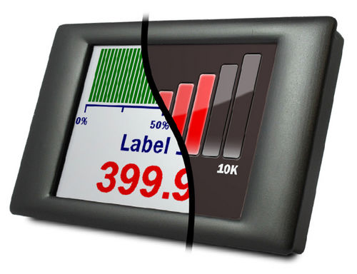 LCD-Bildschirm - 3.5" | SGD 35-M - Lascar Electronics - 3,5'' / 240 x 160 / einbaufähig