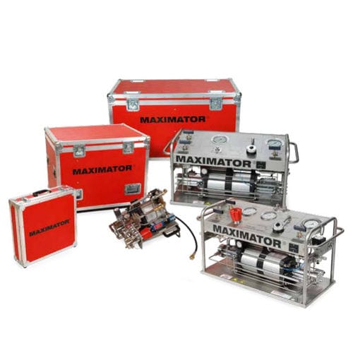 Kolben-Druckbooster - DLE  - Maximator GmbH - Gas / Stickstoff / Sauerstoff