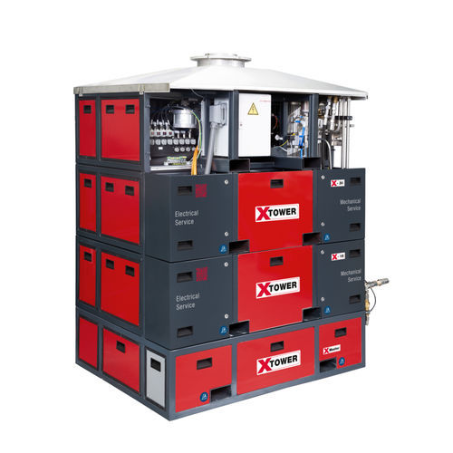 Gaskompressoraggregat - X-TOWER - Maximator GmbH - Kolben / stationär / selbstkühlend