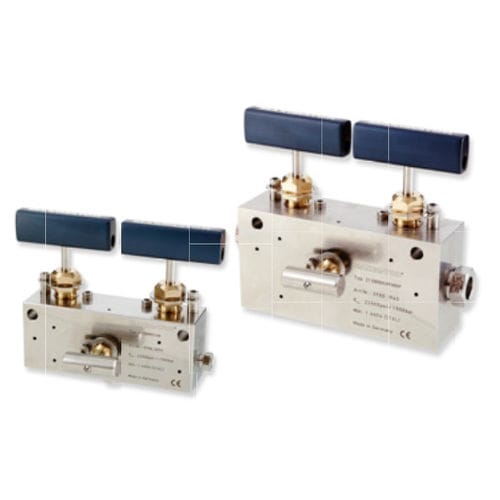 Nadelventil - 21 DBBNV series - Maximator GmbH - manuell / double block and bleed / für Chemikalien