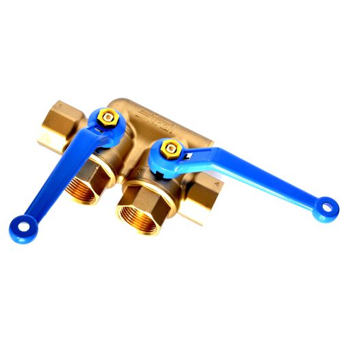 Zweihand-Ventil - BSD3000 - SIRAL - Kugel / Hebel / double block and bleed