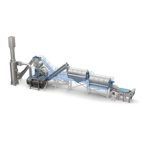 Schälanlage für Gemüse - Tomra - für Obst / für Lebensmittel / Karotten