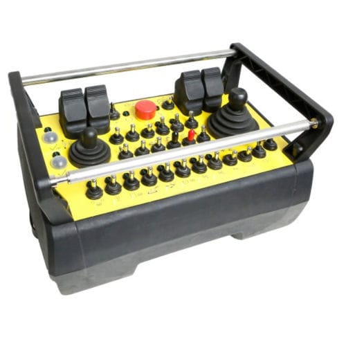 Funkfernsteuerung - MC 3300-EX - Cavotec - mit Knöpfen / Joystick / Kippschalter