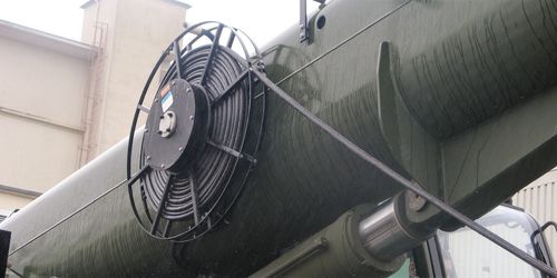 Schlauchtrommel - Cavotec - für Kabel / Federeinzug / für Kran