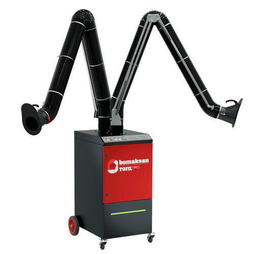 Mobile Rauchabzugsanlage - TOFILpro - Bomaksan Industrial Air Filtration Systems - Schweiß / für Schleifarbeiten / Patronen