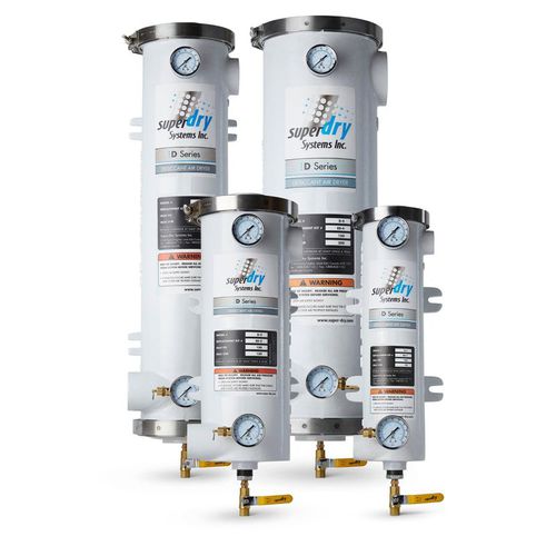 Drucklufttrockner durch Adsorption - D series - Super-Dry Systems - Dreistufen-EMC