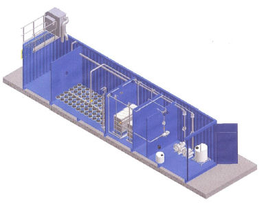 Membranbioreaktor - CTN series - B&P Water Technologies srl - für die Abwasserbehandlung / Prozess / Metall