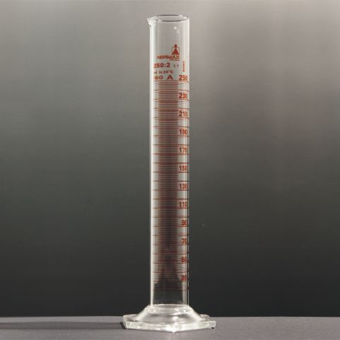 Lichtdurchlässiger Messzylinder - Normax - Fábrica de Vidro Científico