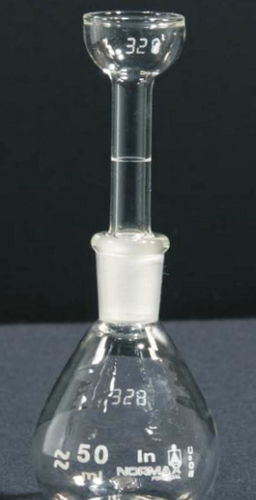 Glas-Pyknometer - Normax - Fábrica de Vidro Científico