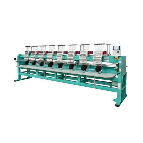 Mehrkopfstickmaschine - TFMX-ⅡC TYPE２ series - Tajima - flach / CNC / für Schirmmützen