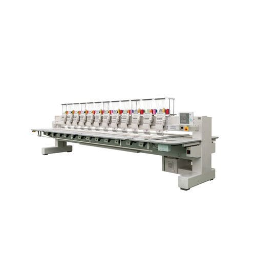 Flache Stickmaschine - TMCR-VF+i-TM - Tajima - Mehrkopf / 12 Nadeln / 9 Nadeln
