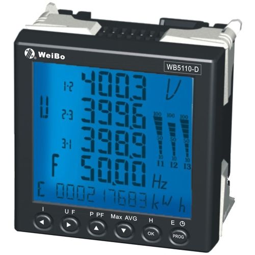 Elektrischer Energiezähler / Einbau - WB5110-D - Mianyang Weibo Electronic Co., Ltd - digital / programmierbar